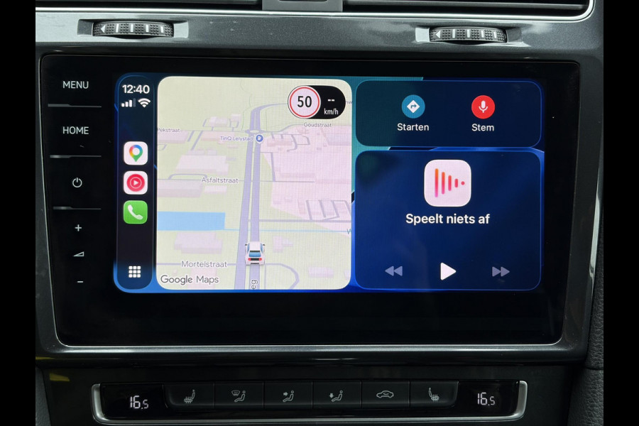 Volkswagen e-Golf e-Golf SOH 88.21% l 2e Eigenaar l Carplay l Navi l Stoelverw l Clima l Cruise l Lmv l Pdc V+A l N.A.P l Nieuwe Apk bij Aflevering
