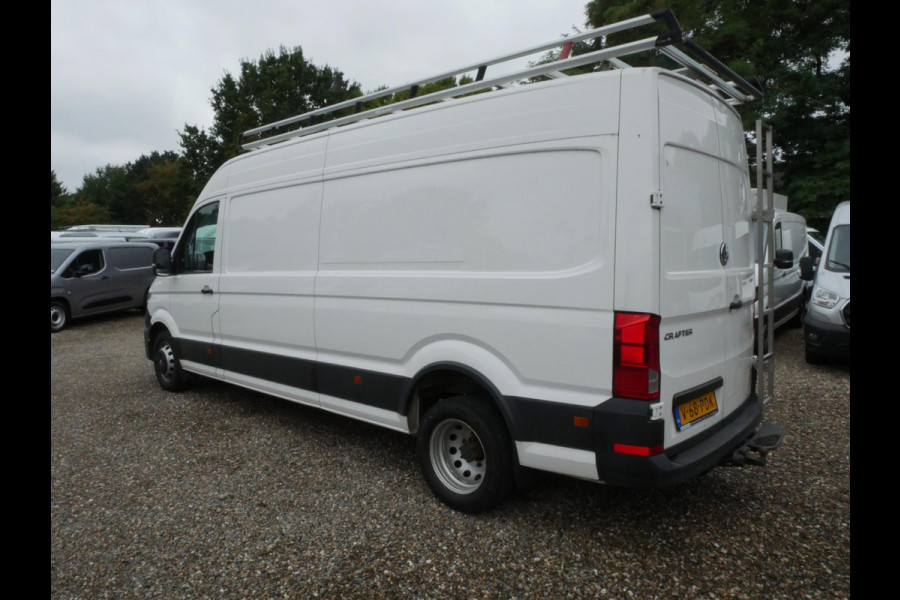 Volkswagen Crafter 2.0TDI 177PK L4H2 AUTOM AC Imp 3-zits 3.5T-haak Dubbel lucht