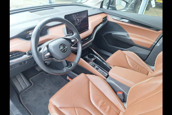 Škoda ENYAQ iV 80 | SOH: 88,4% | Panorama | Havana Leder | Trekhaak | Blindspot | Memory Seat |