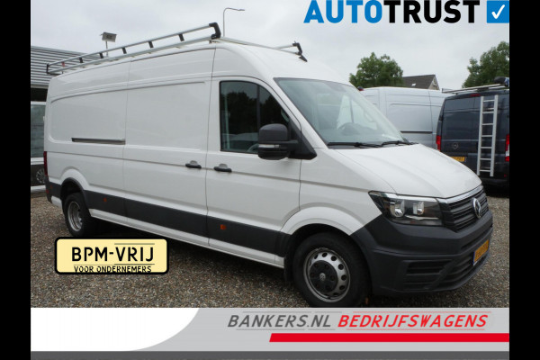 Volkswagen Crafter 2.0TDI 177PK L4H2 AUTOM AC Imp 3-zits 3.5T-haak Dubbel lucht