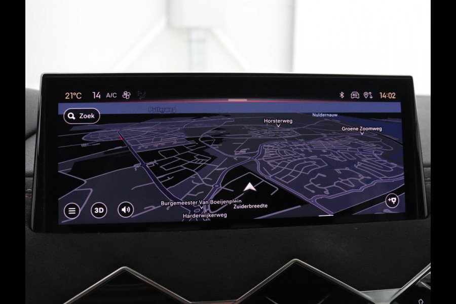 DS DS 3 E-Tense Performance Line 54 kWh | SOH 95,4% | Half leder | Head-up | Cruise control | Navigatie | Carplay | Camera | Park assist | 3 zone klimaat