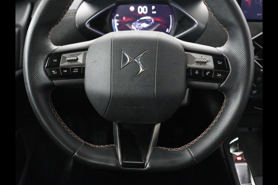 DS DS 3 E-Tense Performance Line 54 kWh | SOH 95,4% | Half leder | Head-up | Cruise control | Navigatie | Carplay | Camera | Park assist | 3 zone klimaat