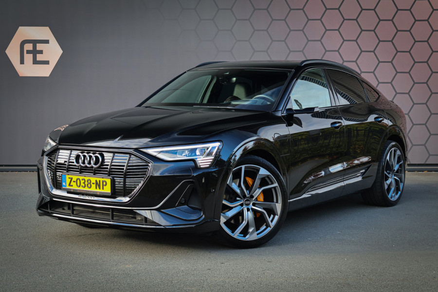 Audi e-tron Sportback 55 quattro 95 kWh | RS-STOELEN | ADAPTIVE CRUISE | 22" | B&O SURROUND | PANORAMADAK | VIRTUAL MIRRORS | STUURWIELVERWARMING | TR DUBBEL GLAS | SFEERVERLICHTING | DUBBEL OPLAADPUNT L+R | ETC.