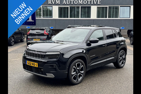 Jeep Avenger 1.2 e-Hybrid Summit AUTOMAAT | PANORAMADAK | CAMERA | LEDER | STOEL MASSAGE | EL. KLEP | 12 MND BOVAG GARANTIE