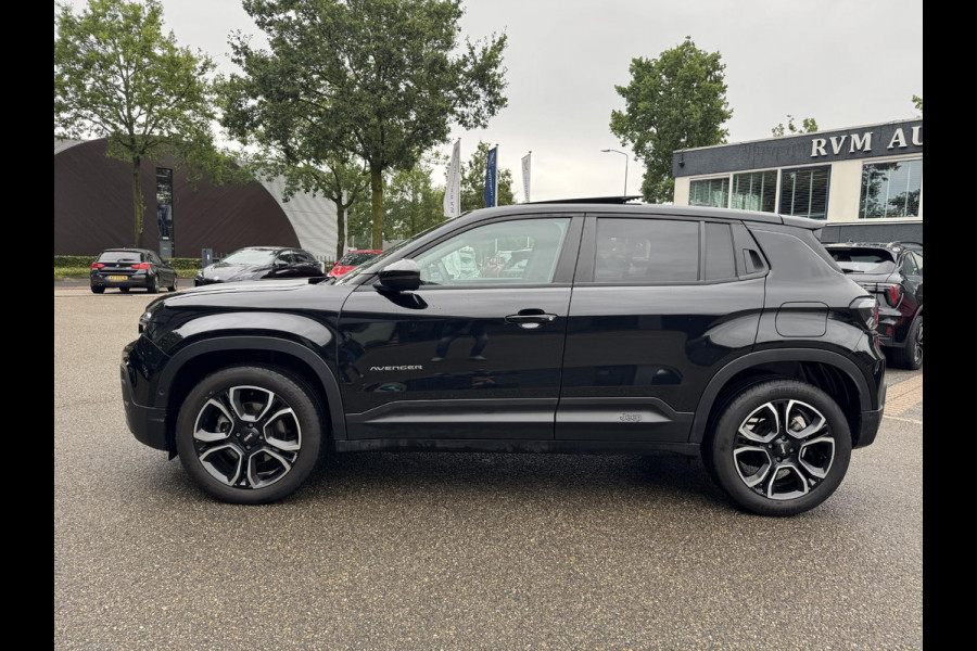 Jeep Avenger 1.2 e-Hybrid Summit AUTOMAAT | PANORAMADAK | CAMERA | LEDER | STOEL MASSAGE | EL. KLEP | 12 MND BOVAG GARANTIE