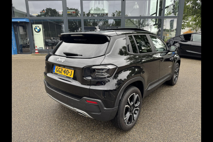Jeep Avenger 1.2 e-Hybrid Summit AUTOMAAT | PANORAMADAK | CAMERA | LEDER | STOEL MASSAGE | EL. KLEP | 12 MND BOVAG GARANTIE