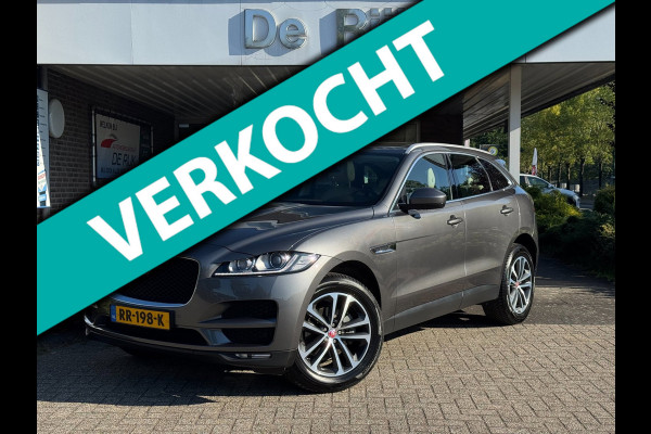 Jaguar F-Pace 2.0 Portfolio AWD 25t | Pano, Leder, Navi, Stoel+Stuurverw., Trekh., Carplay/Android | NAP | Dealeronderhouden |