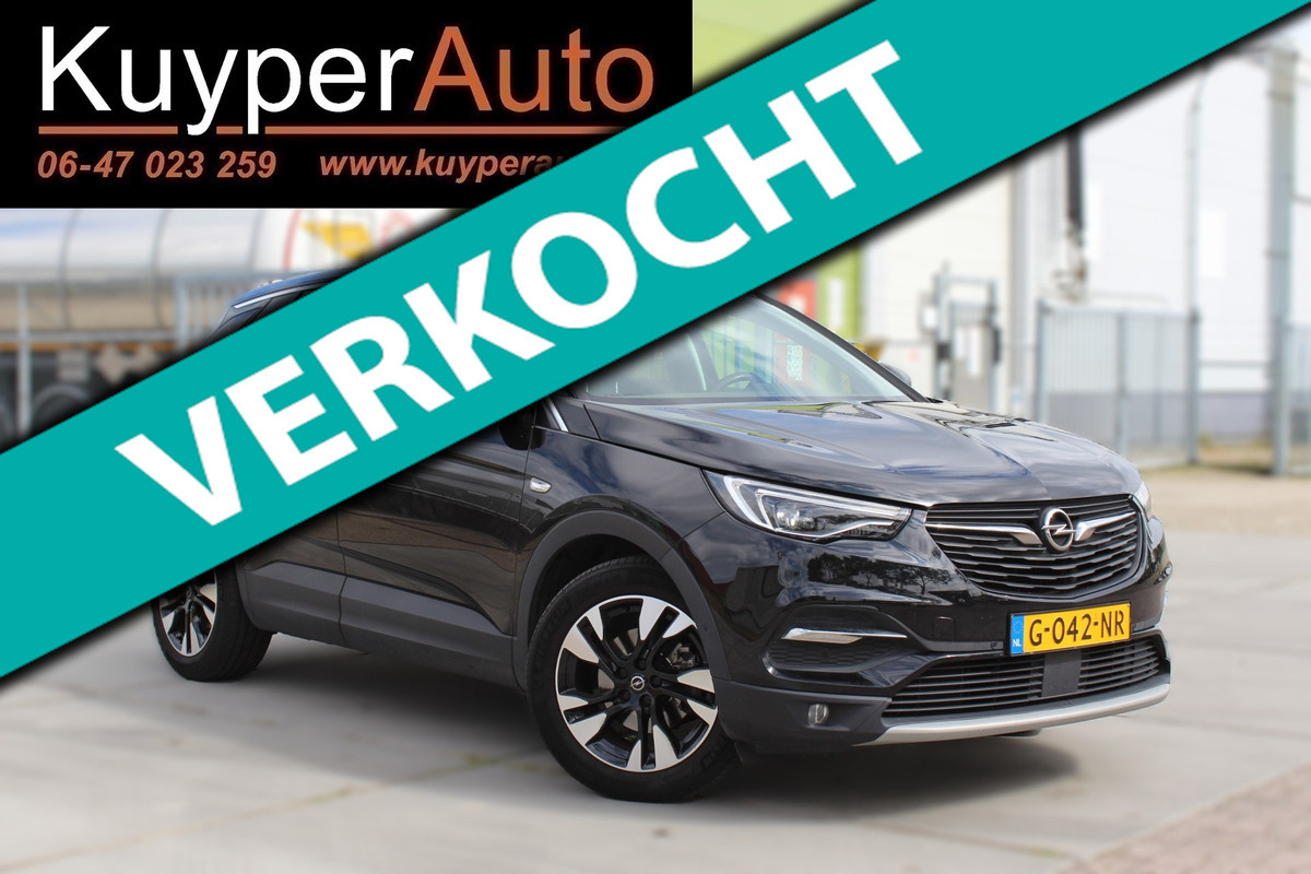 Opel Grandland X 1.6 Turbo Business Executive automaat leder camera trekhaak full options