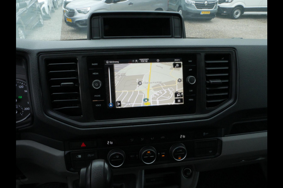 Volkswagen Crafter 2.0TDI 177PK L4H2 AUTOM AC Imp 3-zits 3.5T-haak Dubbel lucht