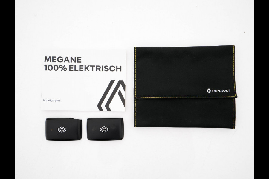 Renault Mégane E-Tech EV60 Optimum Charge Evolution [3-Fase-22kW] {SoH-91%} (INCL-BTW) Aut. *HEATPUMP | FULL-LED | CAMERA | LANE-ASSIST | KEYLESS | NAVI-FULLMAP | CARPLAY | COMFORTSEATS | DIGI-COCKPIT | ECC | PDC | 18"ALU*