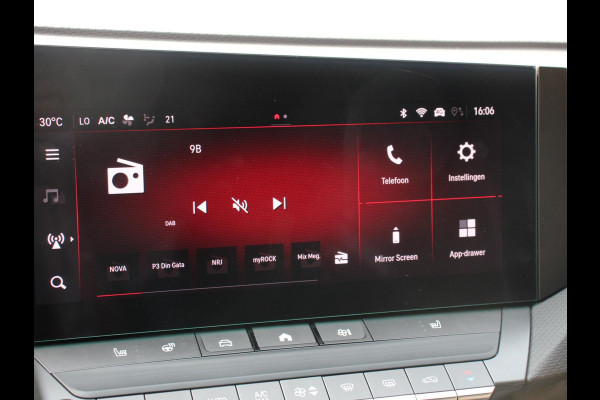 Opel Astra 1.2 Automaat GS Line Climate control Adaptieve cruise control LED Voorstoelen verwarmd Stuurwiel verwarmd Achteruitrij camera 360* Sfeer verlichting Apple carplay/ Android auto