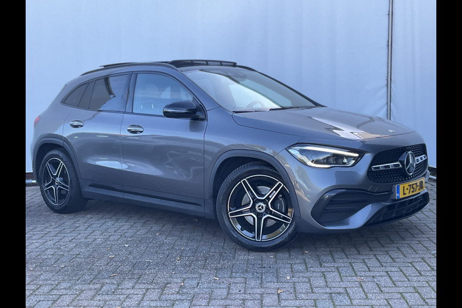 Mercedes-Benz GLA 180 Aut7 Solution AMG Pano.dak Stoel elctr+verw. Trekhaak Carplay Camera Business