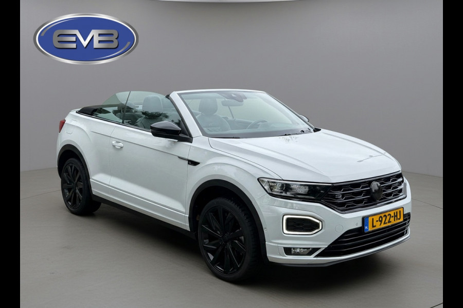 Volkswagen T-Roc Cabrio 1.5 TSI R-LINE, exclusief lederen sportinterieur, achteruitrijcamera, stoelverwarming, afneembare trekhaak