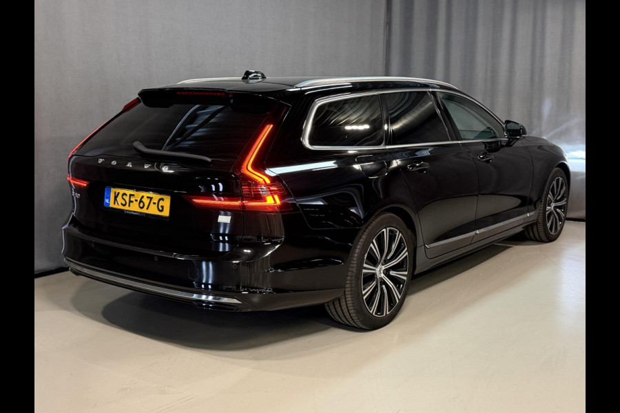 Volvo V90 2.0 T6 Plug-in hybrid AWD Plus Bright 19"/Leder + memory l + r/Stoel + stuurverwarmingAdaptieve cruise/Harman Kardon/Dodehoek/Elektrische klep/Keyless