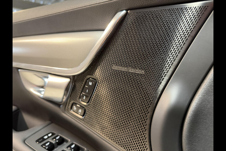 Volvo V90 2.0 T6 Plug-in hybrid AWD Plus Bright 19"/Leder + memory l + r/Stoel + stuurverwarmingAdaptieve cruise/Harman Kardon/Dodehoek/Elektrische klep/Keyless