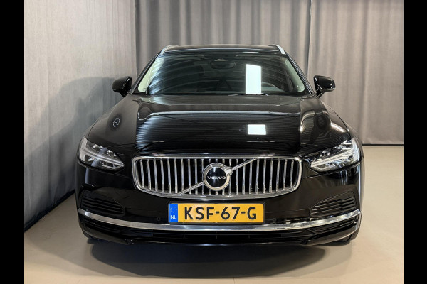 Volvo V90 2.0 T6 Plug-in hybrid AWD Plus Bright 19"/Leder + memory l + r/Stoel + stuurverwarmingAdaptieve cruise/Harman Kardon/Dodehoek/Elektrische klep/Keyless
