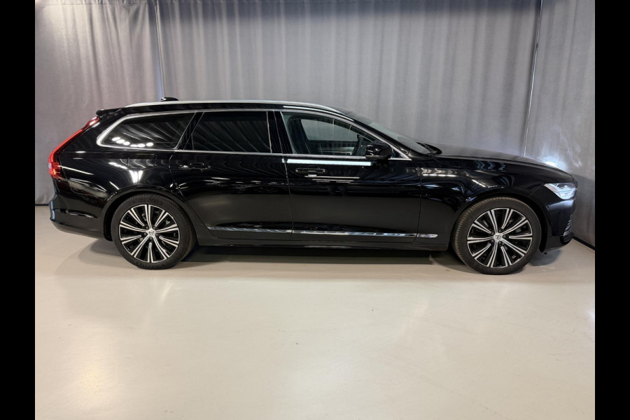 Volvo V90 2.0 T6 Plug-in hybrid AWD Plus Bright 19"/Leder + memory l + r/Stoel + stuurverwarmingAdaptieve cruise/Harman Kardon/Dodehoek/Elektrische klep/Keyless