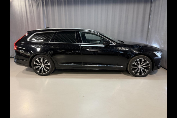 Volvo V90 2.0 T6 Plug-in hybrid AWD Plus Bright 19"/Leder + memory l + r/Stoel + stuurverwarmingAdaptieve cruise/Harman Kardon/Dodehoek/Elektrische klep/Keyless
