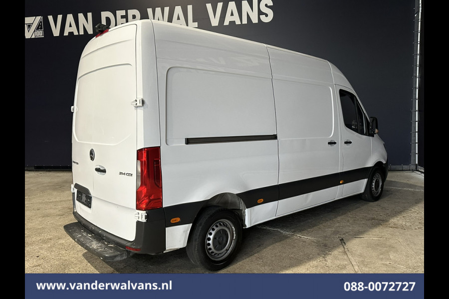 Mercedes-Benz Sprinter 214 CDI 143pk L2H2 Euro6 Airco | Camera | Apple Carplay | Chauffeursstoel Android Auto, Bijrijdersbank