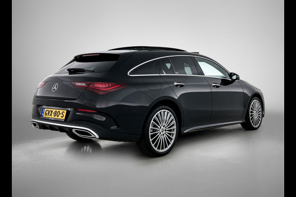Mercedes-Benz CLA-Klasse Shooting Brake 250 e Star Edition AMG Line Plus Panoramadak | Burmester | Memory pakket | Keyless go Comfortpakket | Head up dispay Inclusief 24 maanden MB Certified garantie voor Europa.
