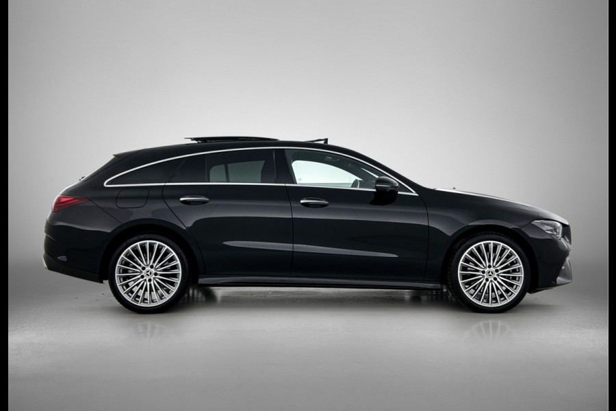 Mercedes-Benz CLA-Klasse Shooting Brake 250 e Star Edition AMG Line Plus Panoramadak | Burmester | Memory pakket | Keyless go Comfortpakket | Head up dispay Inclusief 24 maanden MB Certified garantie voor Europa.