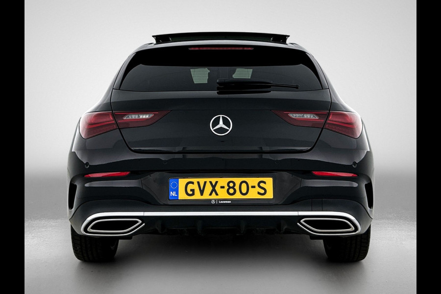Mercedes-Benz CLA-Klasse Shooting Brake 250 e Star Edition AMG Line Plus Panoramadak | Burmester | Memory pakket | Keyless go Comfortpakket | Head up dispay Inclusief 24 maanden MB Certified garantie voor Europa.