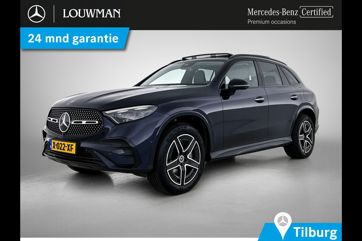 Mercedes-Benz GLC 300 e 4MATIC AMG Plug-In Hybride Night pakket |AMG Line | Memory pakket | Panoramadak | Stuurverwarming winterpakket | Inclusief 24 maanden MB Certified garantie voor Europa.