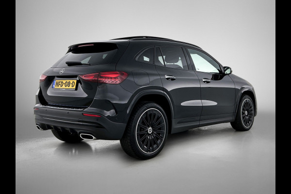 Mercedes-Benz GLA 250 e Star Edition AMG Line aug-26 | Panoramadak | 20 inch lichtemetalen velgen | lederen bekleding | MBUX wide screen | elect. bed. voorstoelen met memory | parking support Inclusief 24 maanden MB Certified garantie voor Europa.