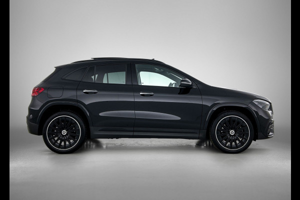 Mercedes-Benz GLA 250 e Star Edition AMG Line aug-26 | Panoramadak | 20 inch lichtemetalen velgen | lederen bekleding | MBUX wide screen | elect. bed. voorstoelen met memory | parking support Inclusief 24 maanden MB Certified garantie voor Europa.