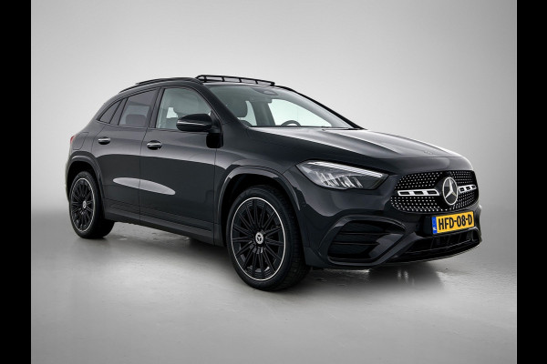 Mercedes-Benz GLA 250 e Star Edition AMG Line aug-26 | Panoramadak | 20 inch lichtemetalen velgen | lederen bekleding | MBUX wide screen | elect. bed. voorstoelen met memory | parking support Inclusief 24 maanden MB Certified garantie voor Europa.