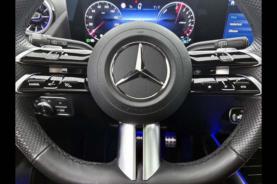Mercedes-Benz GLA 250 e Star Edition AMG Line aug-26 | Panoramadak | 20 inch lichtemetalen velgen | lederen bekleding | MBUX wide screen | elect. bed. voorstoelen met memory | parking support Inclusief 24 maanden MB Certified garantie voor Europa.