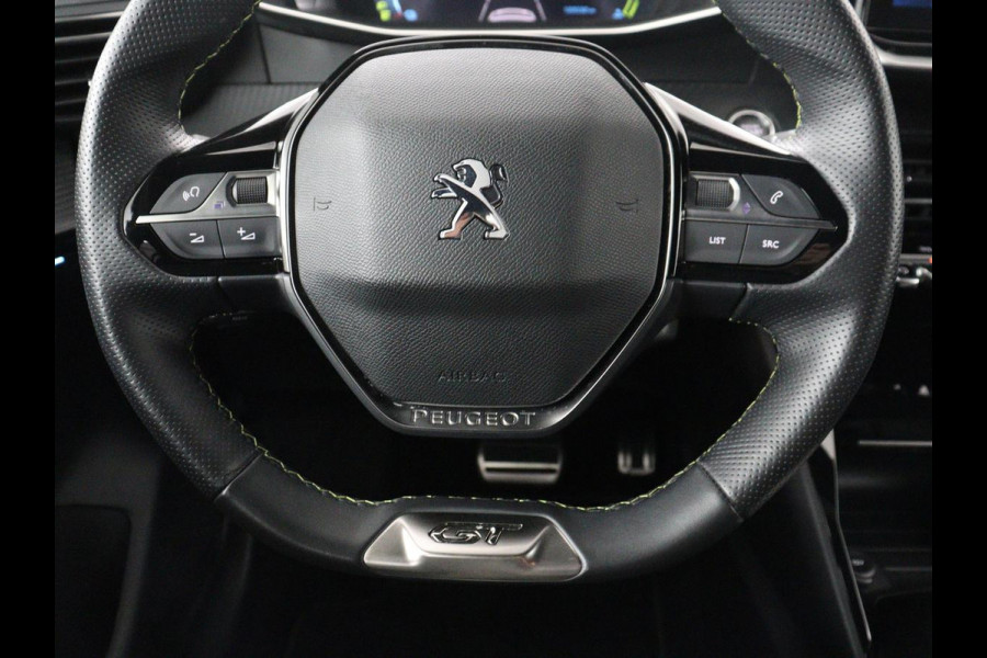 Peugeot e-208 EV GT 350 50 kWh | SOH 92,2% | Half leder | Stoelverwarming | Navigatie | Climate control | Carplay | Camera | Park assist