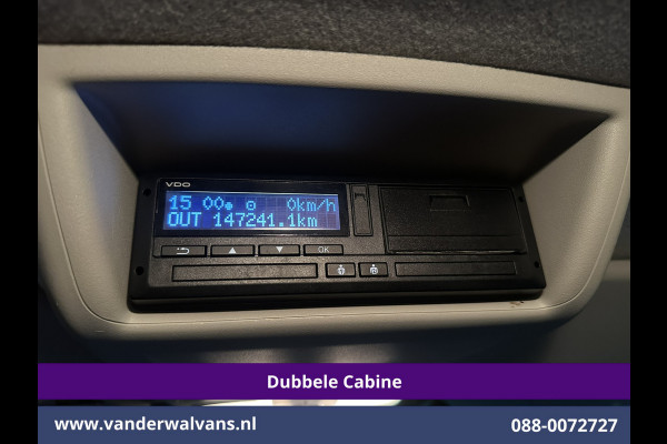 Ford Transit Custom 2.0 TDCI 130pk L2H1 Dubbele Cabine Euro6 Airco | 5-Zits | Camera | LED | Tachograaf Cruisecontrol, Trekhaak, Stoelverwarming, Verwarmde voorruit, Parkeersensoren