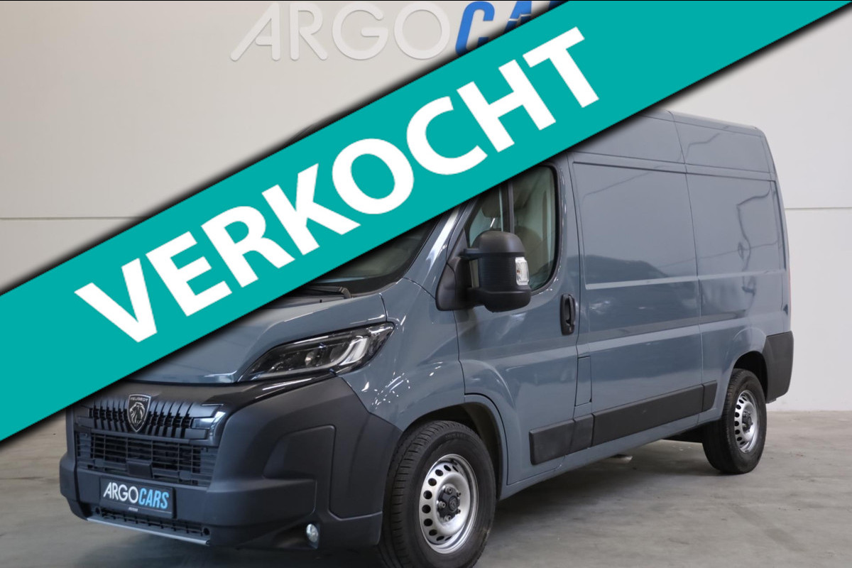 Peugeot Boxer 2.2 BlueHDi 180PK AUTOMAAAT LED CLIMA L2/H2 3.5t PDC CRUISE CONTR LEASE v/a €177 p.m.