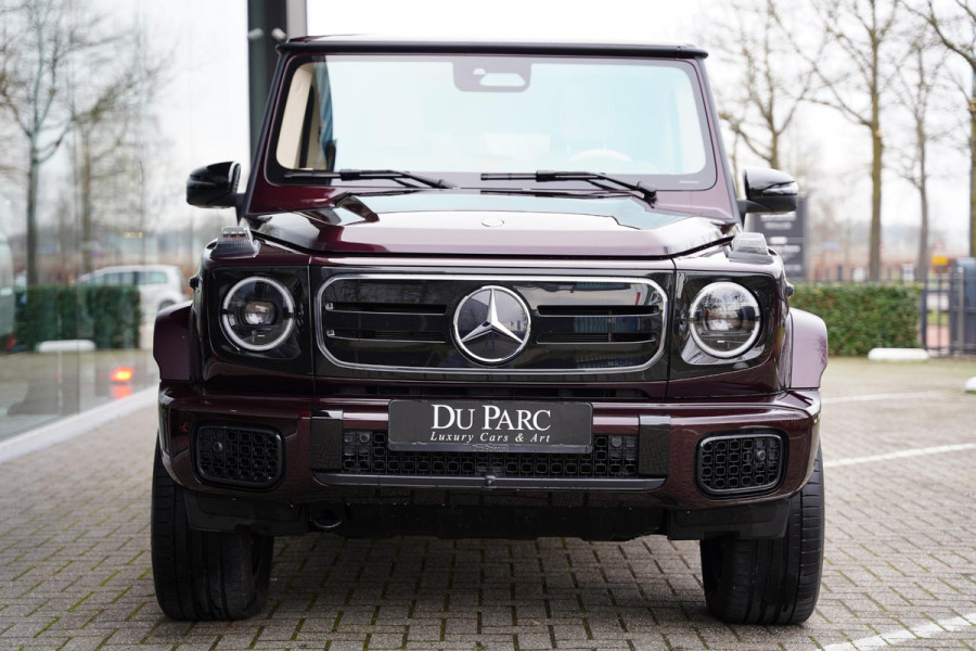 Mercedes-Benz G-Klasse 580 Robijnrood / Leder Beige / Grille Verlicht