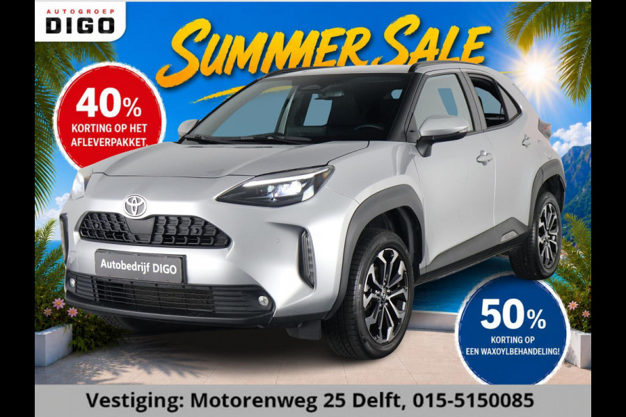 Toyota Yaris Cross 1.5 HYBRID DYNAMIC LUXERY GARANTIE 2035 ! PARKEERSENSOREN VOOR & ACHTER . STOEL/STUUR VERWARMING . NAVIGATIE .