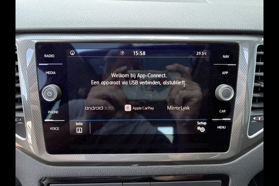 Volkswagen Golf Sportsvan 1.5 TSi ACT 150pk DSG Comfortline SCHUIFDAK/CAMERA/DODEHOEK/ADAPT.CRUISE/CARPLAY/PDC