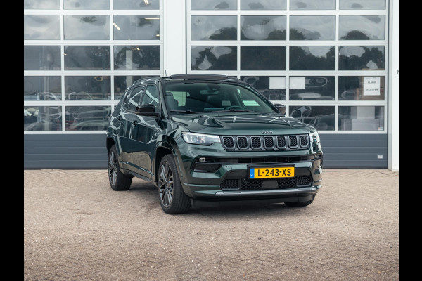 Jeep Compass 1.3 Turbo 150pk Automaat S | Leer |19" LM Velgen |Schuif- kanteldak | Unieke kleur |
