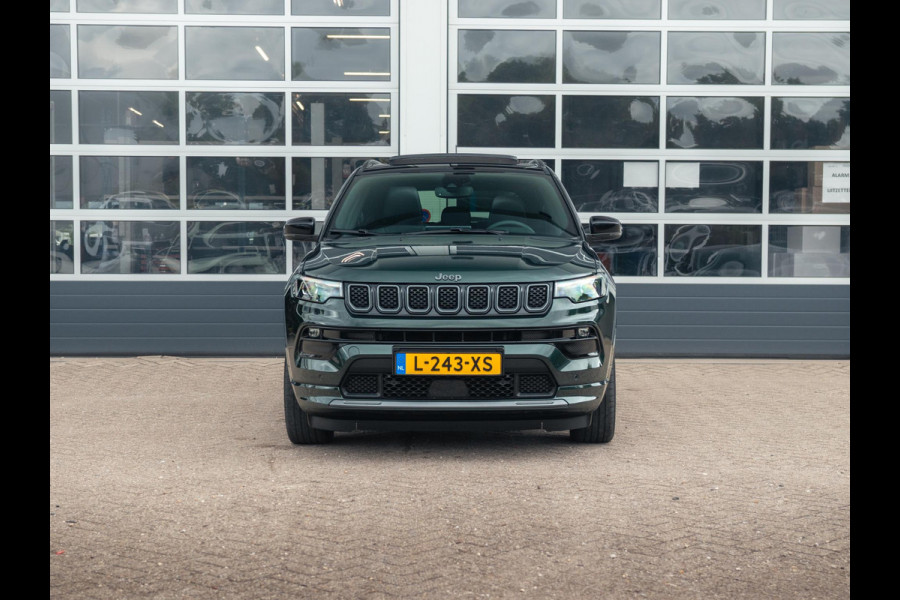 Jeep Compass 1.3 Turbo 150pk Automaat S | Leer |19" LM Velgen |Schuif- kanteldak | Unieke kleur |