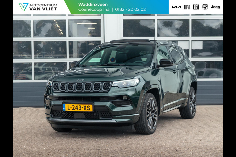 Jeep Compass 1.3 Turbo 150pk Automaat S | Leer |19" LM Velgen |Schuif- kanteldak | Unieke kleur |