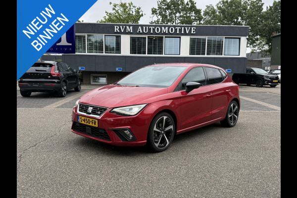 Seat Ibiza 1.0 EcoTSI FR 18 INCH| PARKEERSENSOREN| RIJKLAAR GELEVERD INCL. 12 MND BOVAG GARANTIE|  ORIGINEEL NEDERLANDS GELEVERD NAP| FULL LED| CARPLAY
