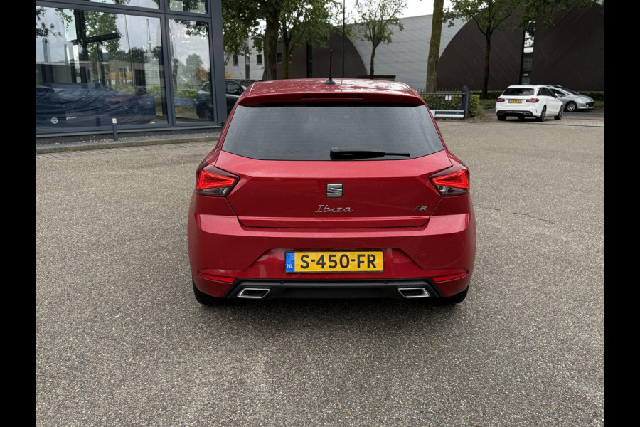 Seat Ibiza 1.0 EcoTSI FR 18 INCH| PARKEERSENSOREN| RIJKLAAR GELEVERD INCL. 12 MND BOVAG GARANTIE|  ORIGINEEL NEDERLANDS GELEVERD NAP| FULL LED| CARPLAY