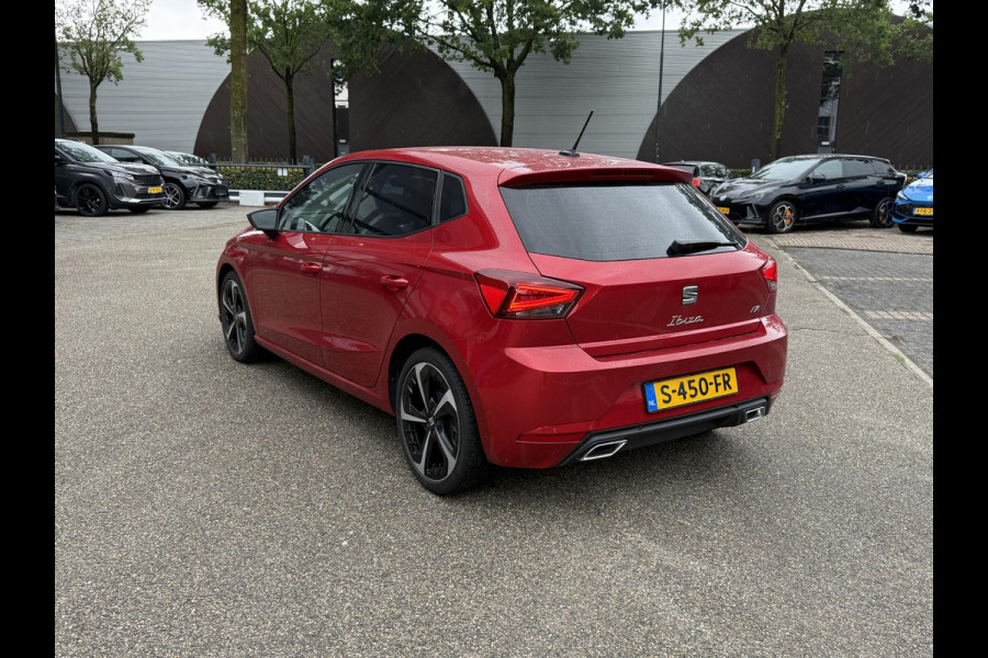 Seat Ibiza 1.0 EcoTSI FR 18 INCH| PARKEERSENSOREN| RIJKLAAR GELEVERD INCL. 12 MND BOVAG GARANTIE|  ORIGINEEL NEDERLANDS GELEVERD NAP| FULL LED| CARPLAY