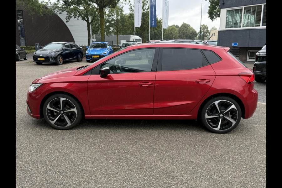 Seat Ibiza 1.0 EcoTSI FR 18 INCH| PARKEERSENSOREN| RIJKLAAR GELEVERD INCL. 12 MND BOVAG GARANTIE|  ORIGINEEL NEDERLANDS GELEVERD NAP| FULL LED| CARPLAY