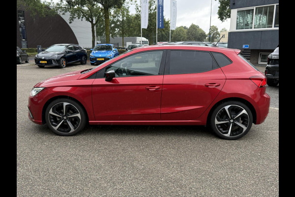 Seat Ibiza 1.0 EcoTSI FR 18 INCH| PARKEERSENSOREN| RIJKLAAR GELEVERD INCL. 12 MND BOVAG GARANTIE|  ORIGINEEL NEDERLANDS GELEVERD NAP| FULL LED| CARPLAY