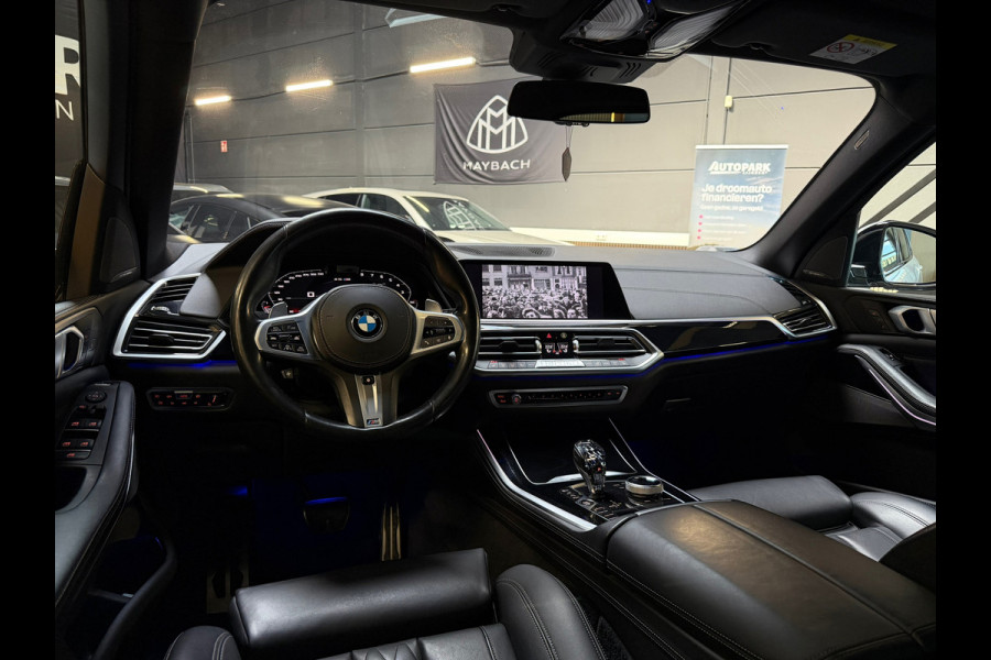 BMW X5 XDrive40i High Executive M-SPORT TV|PANO|H&K|HuD|360CAM|MEMORY|KEYLESS|LUCHTVERING|SFEERVERLICHTING|NIGHTPAKKET|BOMVOL!
