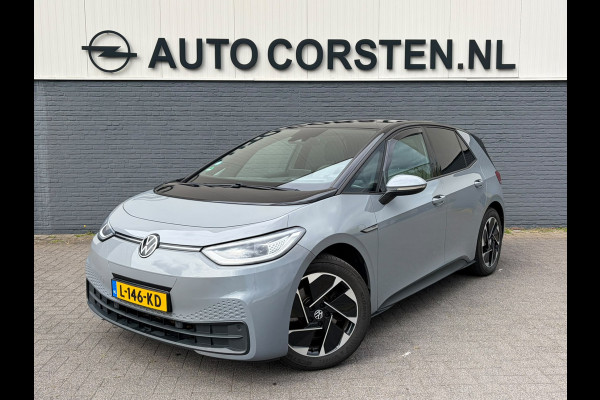 Volkswagen ID.3 First Plus 62kWh Trekhaak Panoramadak Ergo-Active Stoelen+Verwarmd Camera Adap.Cruise Navi-Pro Ecc Head-up display Matrix led Pdc Privacy Glas Isofix Lmv 18" SOH 76% Apple Carplay/Android Auto