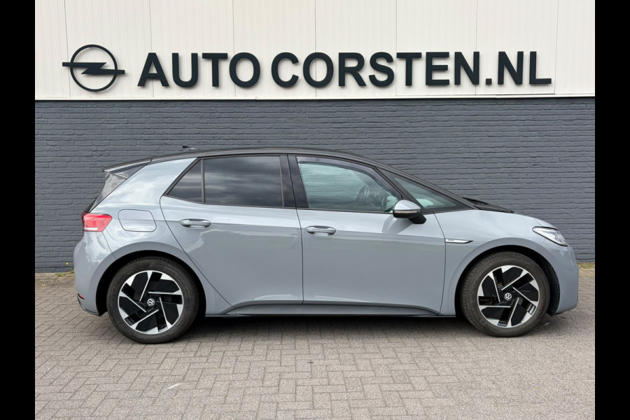 Volkswagen ID.3 First Plus 62kWh Trekhaak Panoramadak Ergo-Active Stoelen+Verwarmd Camera Adap.Cruise Navi-Pro Ecc Head-up display Matrix led Pdc Privacy Glas Isofix Lmv 18" SOH 76% Apple Carplay/Android Auto