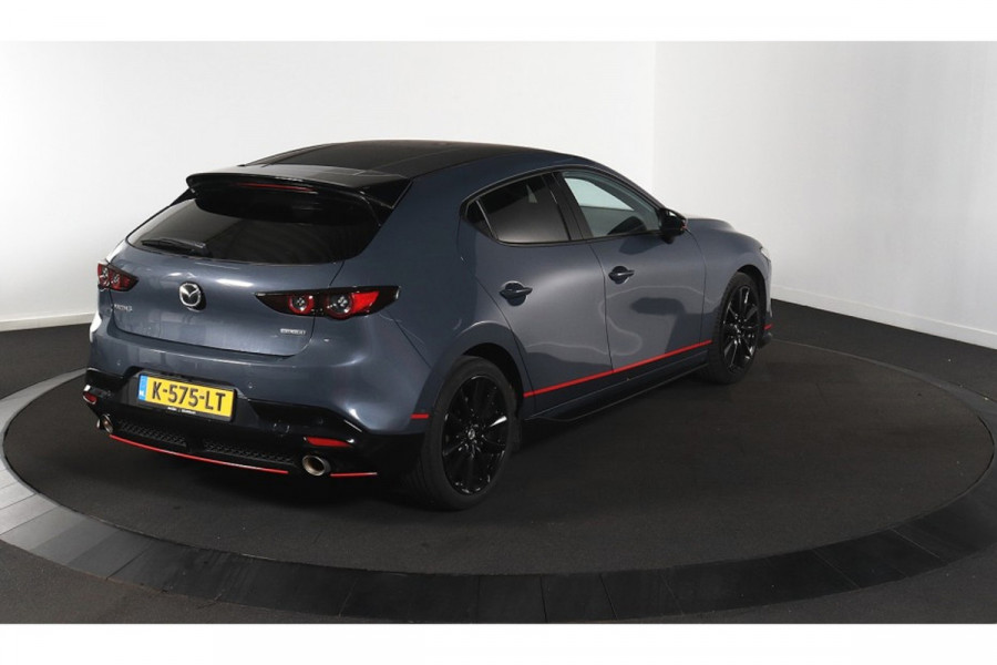 Mazda 3 2.0 e-SkyActiv-X M Hybrid 180 Luxury - Aeropakket - Leder- Navi - Camera - Org.NL