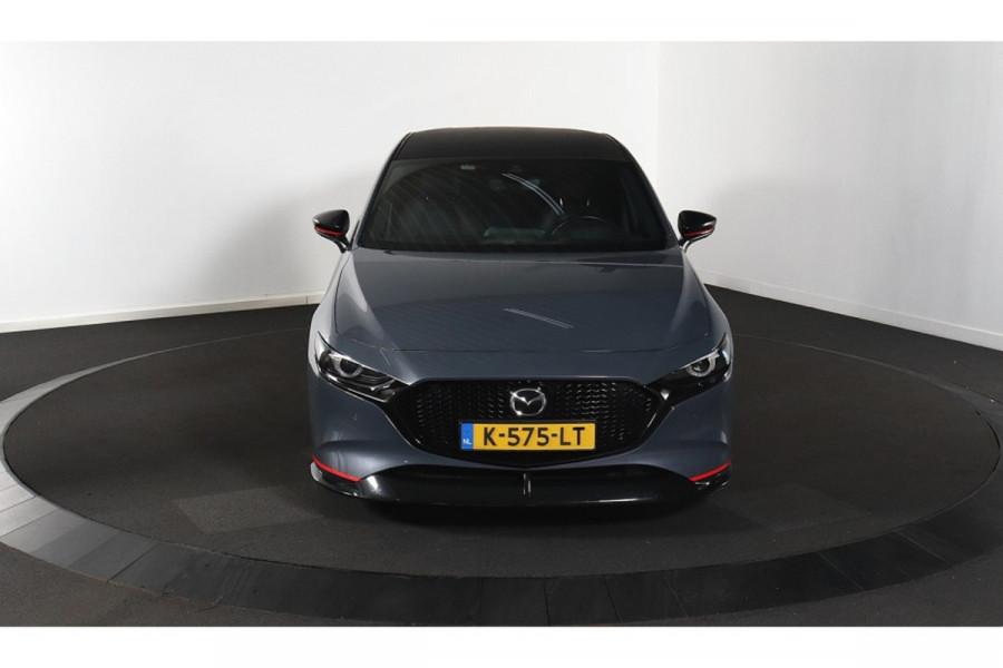 Mazda 3 2.0 e-SkyActiv-X M Hybrid 180 Luxury - Aeropakket - Leder- Navi - Camera - Org.NL